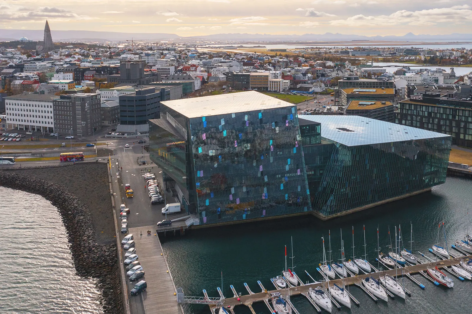 The harpa building